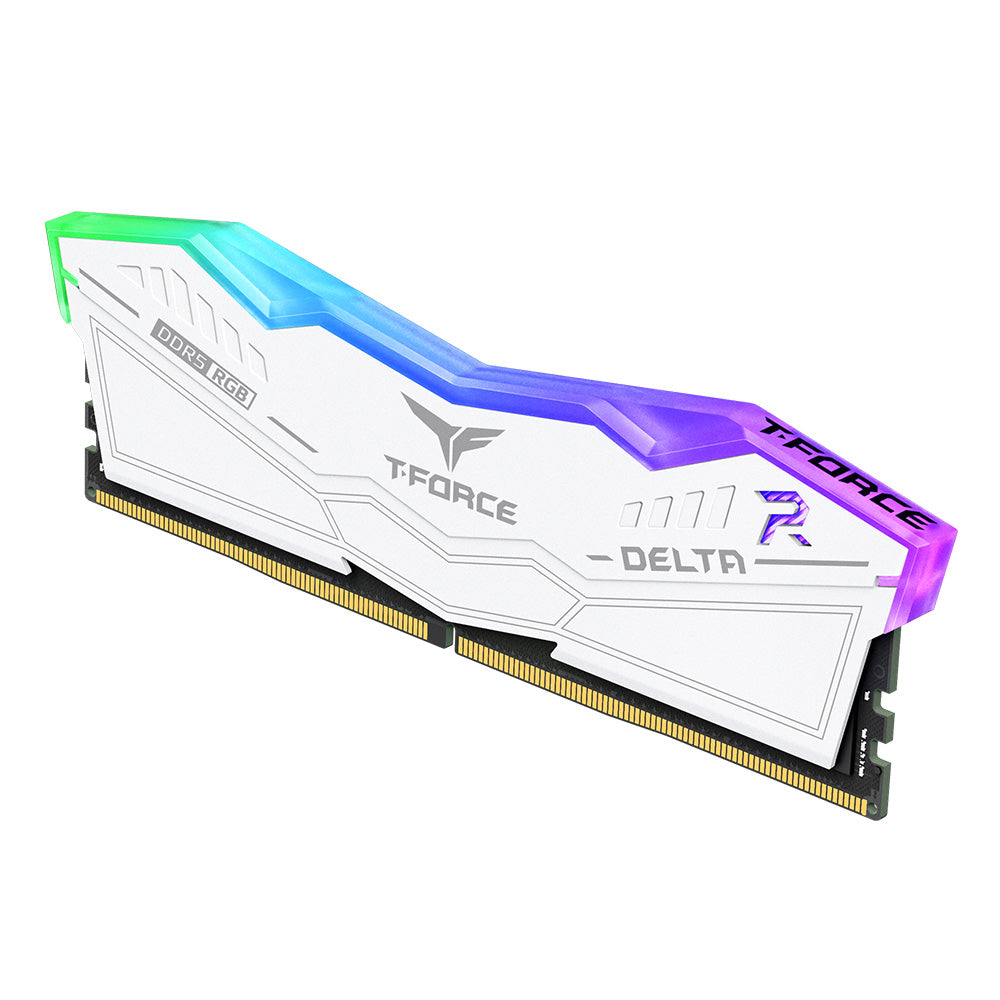 TeamGroup T-Force Delta RGB White 32GB (2x 16GB) DDR5 6000mhz FF4D532G6000HC38ADC01