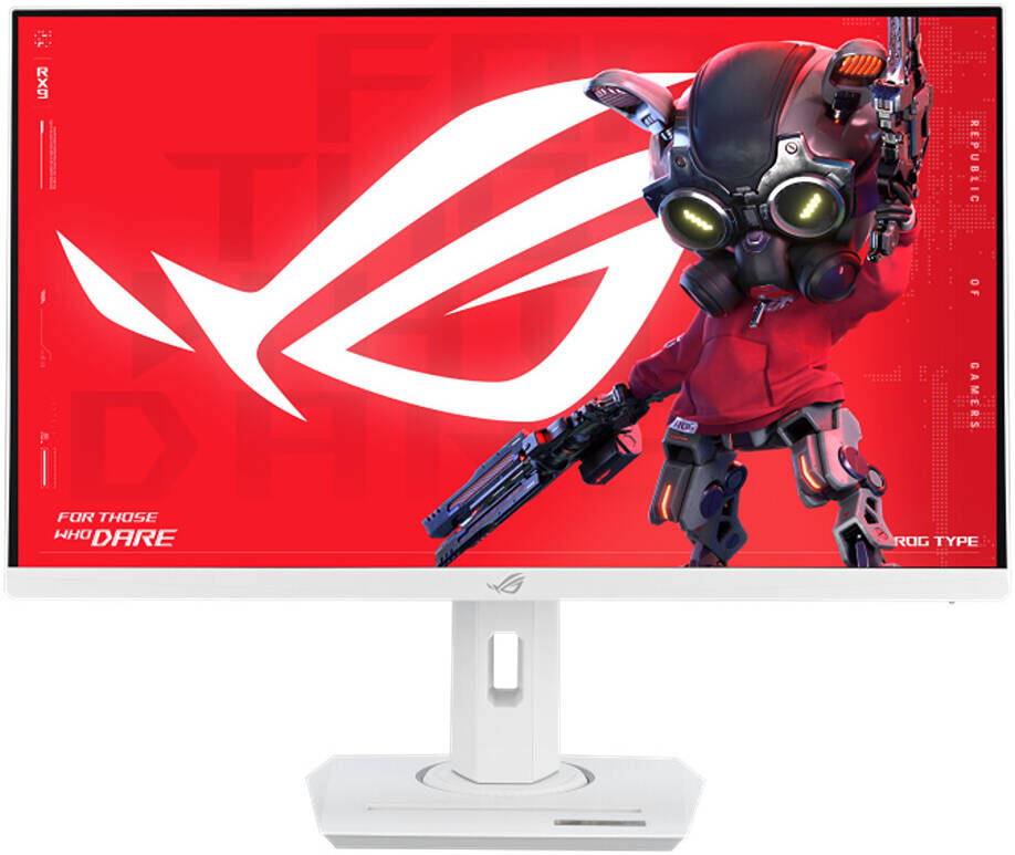 ASUS ROG Strix XG27ACS Monitor, 27" WQHD Fast IPS Display, 180Hz, 1ms, NVIDIA G-Sync & AMD FreeSync Technology, White | 90LM09Q1-B01170