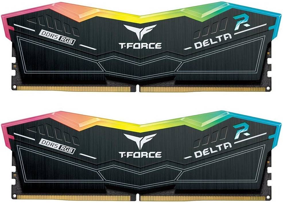 TeamGroup T-Force Delta RGB Black 32GB (2x 16GB) DDR5 6400mhz FF3D532G6400HC40ADC01