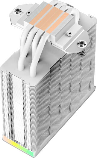 DeepCool AK400 Digital White Variant CPU Cooler, 220W Heat Dissipation, White | R-AK400-Digital-WHNNMN-G-2