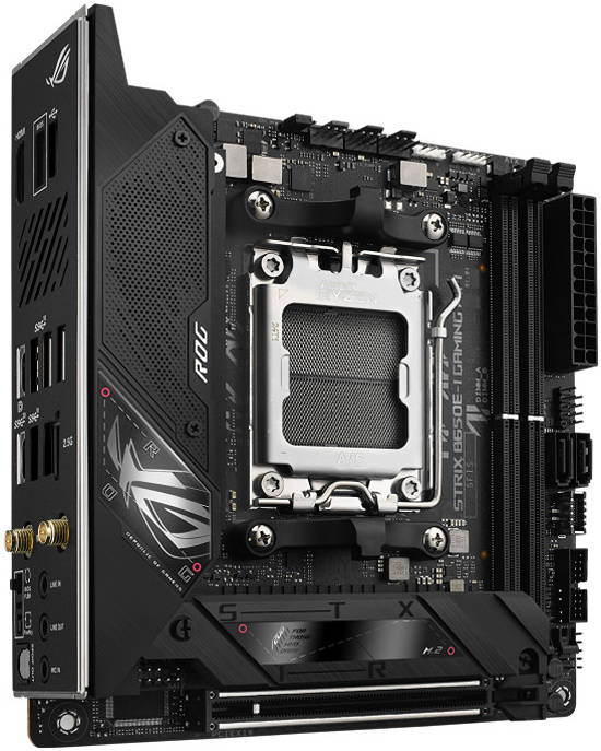 ASUS ROG STRIX B650E-I GAMING WIFI AM5 Mini-ITX Motherboard, 2x DDR5, Wi-Fi 6E/2.5Gb Eth/ BT v5.2 | 90MB1BI0-M0EAY0