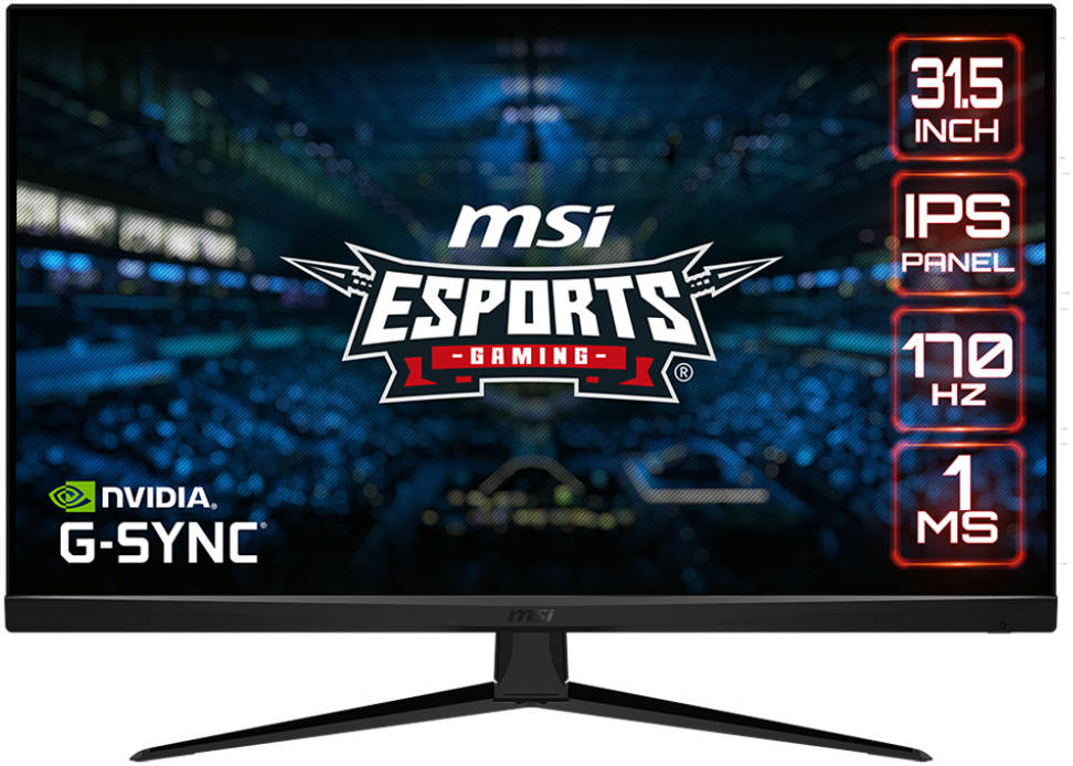 MSI G321Q 31.5" WQHD IPS 2K Flat Monitor, 170Hz