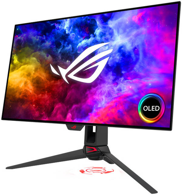 ASUS ROG Swift OLED PG27AQDM Gaming Monitor, 27" QHD 240Hz OLED Display, 0.03ms, FreeSync Premium & G-SYNC, | 90LM08Q0-B01A70