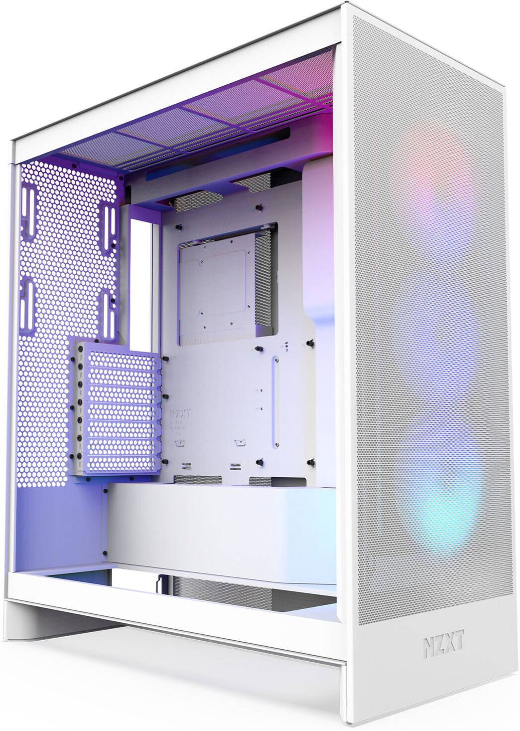 NZXT H7 Flow RGB Mid-Tower ATX White