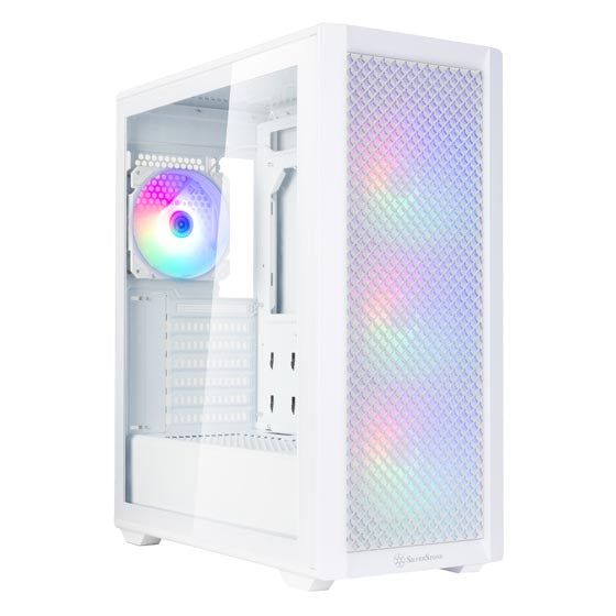 Silverstone FARA FA515XR-WG ATX Gaming Chassis - White