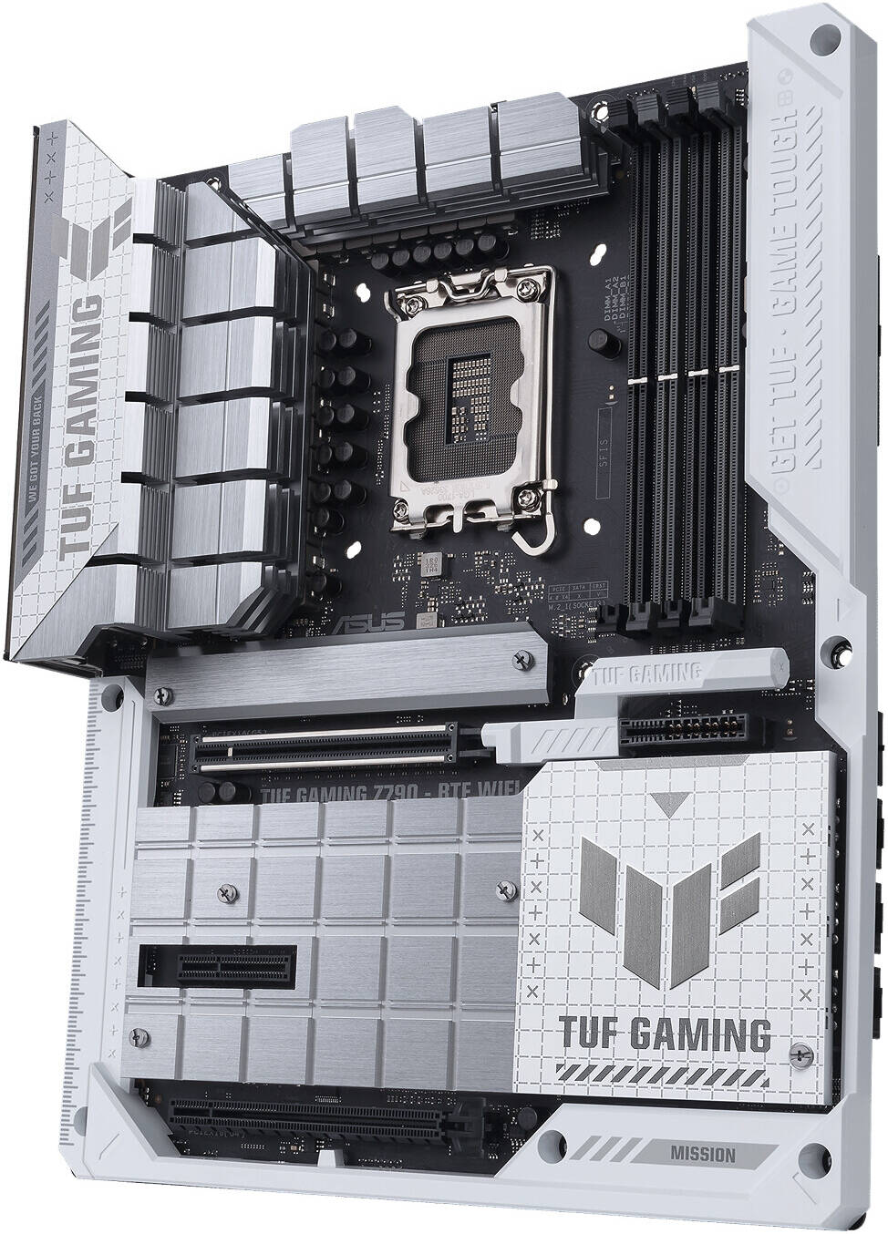 ASUS TUF Gaming Z790-BTF WIFI LGA 1700 ATX Intel Motherboard, Intel Z790 Chipset, White/Black