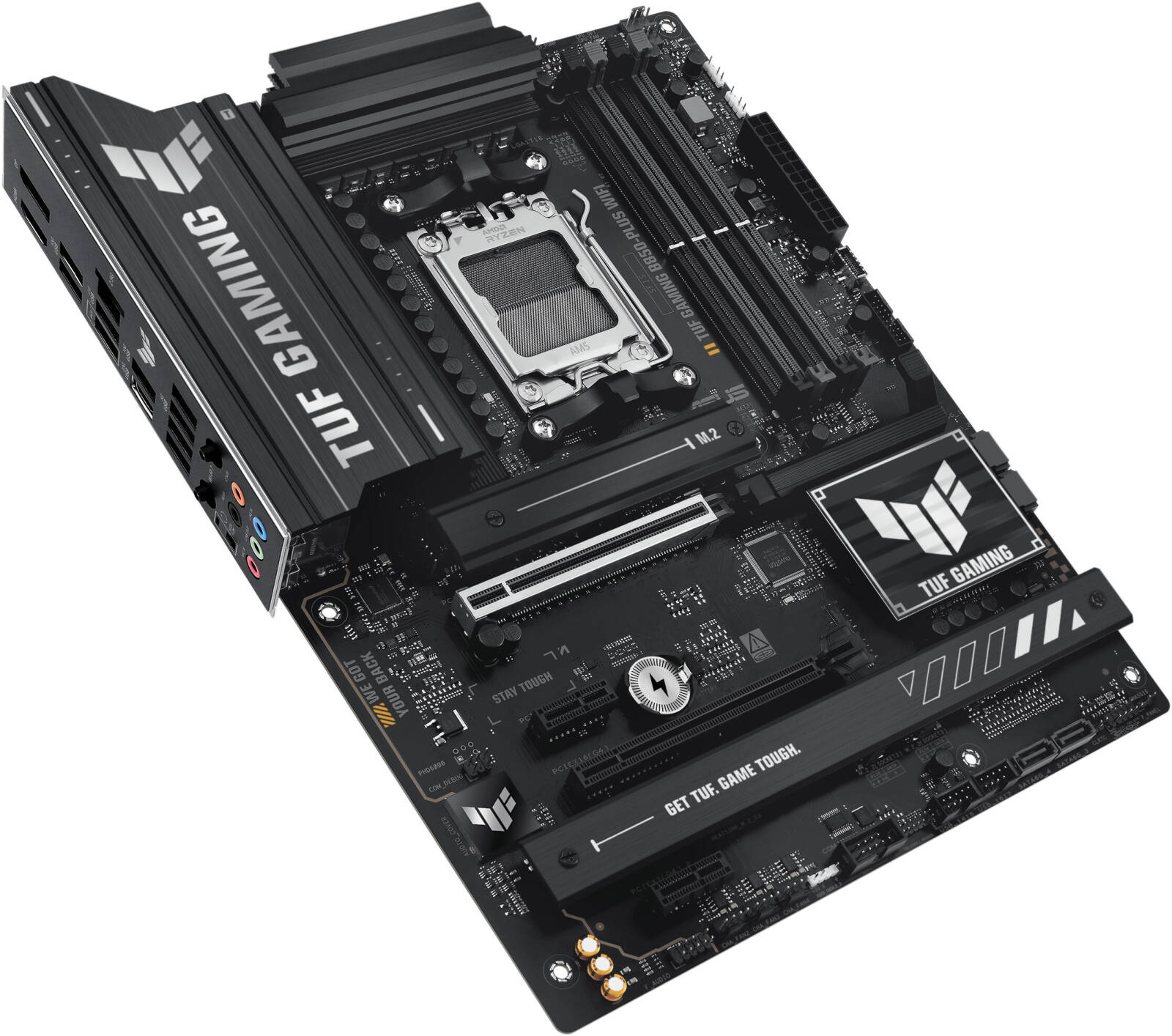 ASUS TUF GAMING B850-Plus Wi-Fi AM5 ATX Motherboard, 4x DIMM DDR5 Slots, AMD B850 Chipset | 90MB1J30-M0EAY0