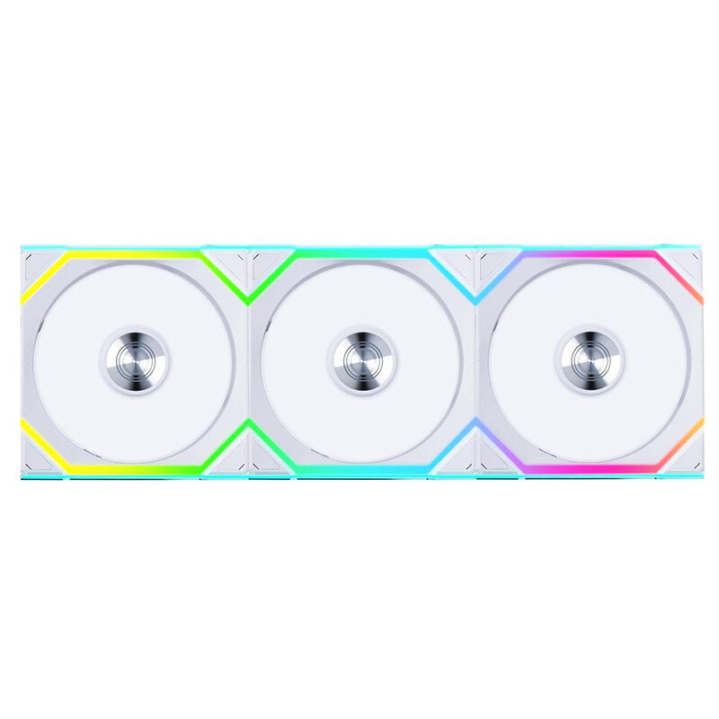 Lian Li UNI FAN SL Wireless Case Fan, White, 120mm Fan Size, 2000 RPM Fan Speed, Pack of 3 | G99.12SL1W3W.00