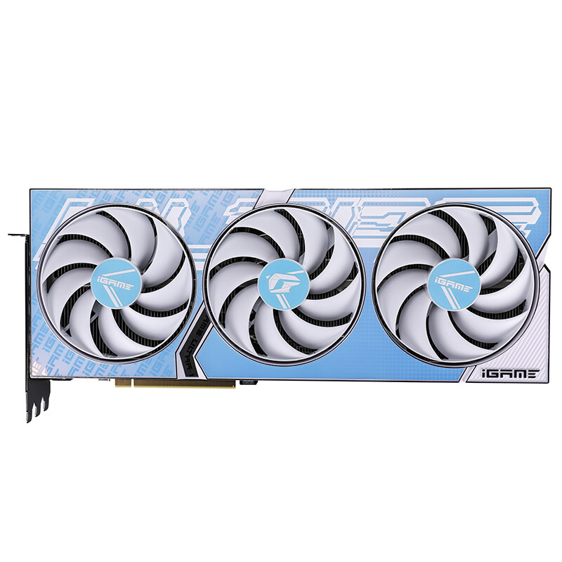 iGame GeForce RTX 4070 Ti SUPER Ultra W OC 16GB-V GDDR6X Tri-Fan Graphics Card | White