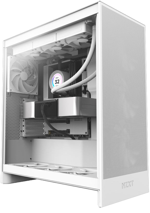 RTX 4070 Ti SUPER ULTRA 7 WHITE GAMING PC BUILD | [Intel Ultra 7-265KF CPU, RTX 4070 Ti Super 12GB GPU, 32GB DDR5 RAM, 1TB M.2 NVMe, 850W PSU, NZXT H7 Flow White Tempered Glass Gaming Case]