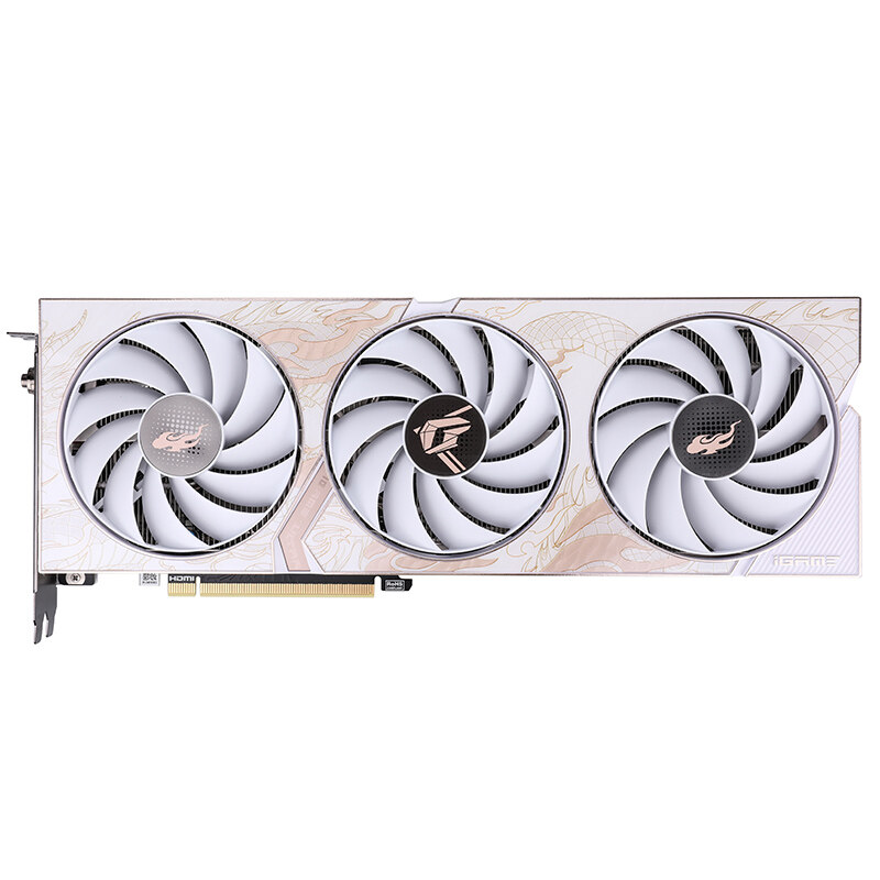 iGame GeForce RTX 4060 Ti Loong Edition OC 8GB-V GDDR6 Tri-Fan Graphics Card | White