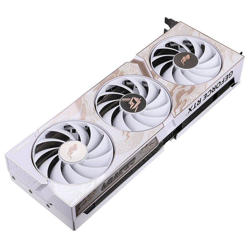 iGame GeForce RTX 4060 Ti Loong Edition OC 8GB-V GDDR6 Tri-Fan Graphics Card | White