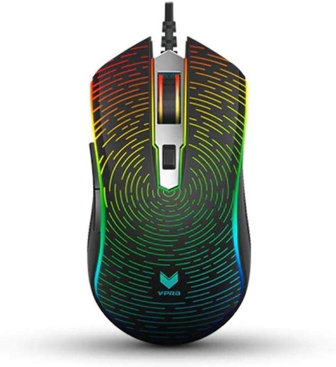 Rapoo V25S Optical Gaming Mouse Black