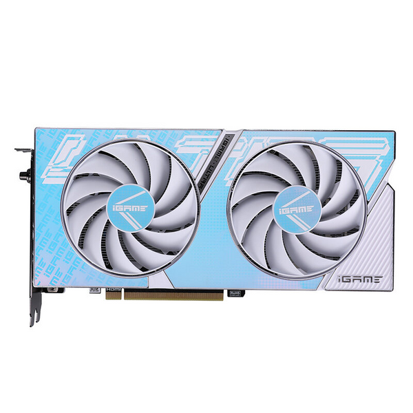 iGame GeForce RTX 4060 Ultra W DUO OC 8GB-V GDDR6 Dual Fan Graphics Card | White