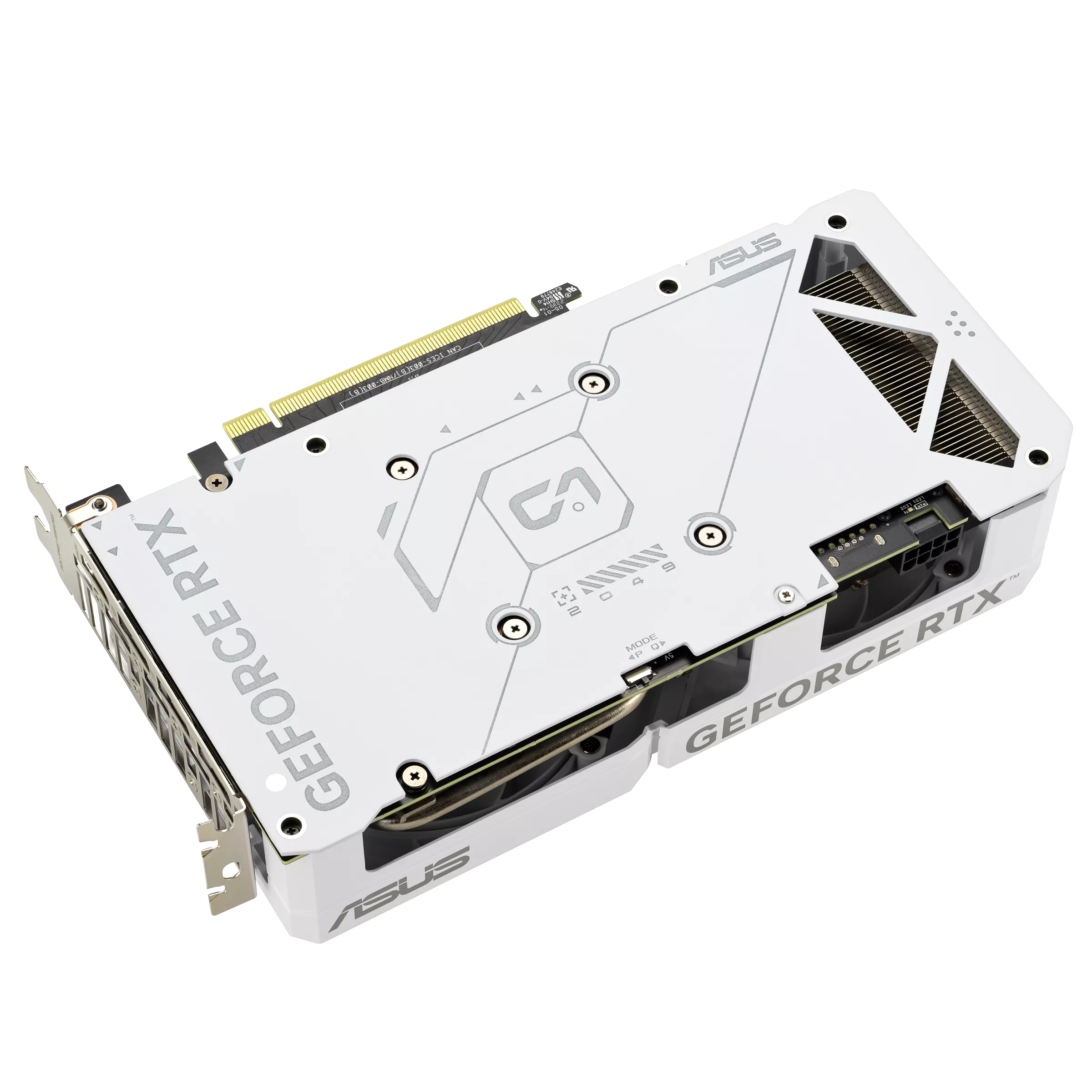 ASUS Dual GeForce RTX™ 4060 EVO White OC Edition 8GB GDDR6 Graphics Card