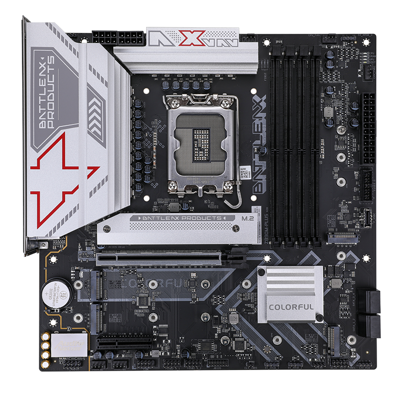 COLORFUL BATTLE-AX Z890M-PLUS V20 DDR5 Motherboard LGA 1851 Socket, Supports Intel® Core™ Ultra processors | Black