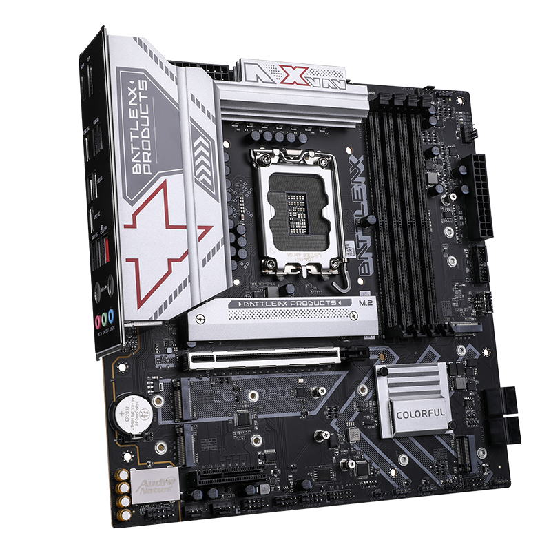 COLORFUL BATTLE-AX Z890M-PLUS V20 DDR5 Motherboard LGA 1851 Socket, Supports Intel® Core™ Ultra processors | Black