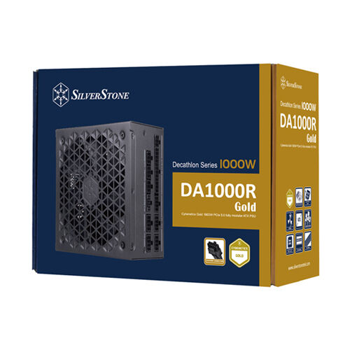 SilverStone DA1000R Gold 1000W PCIe 5.0 Fully Modular ATX PSU | SST-DA1000R-GM